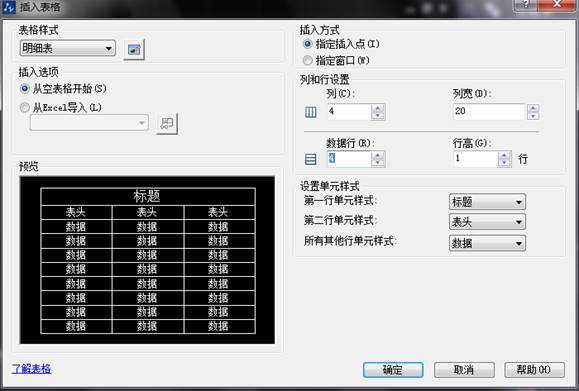 表格的創(chuàng)建、調(diào)整與文字的編輯