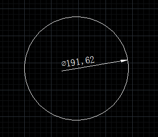 在CAD中為什么直徑標注只有一個箭頭