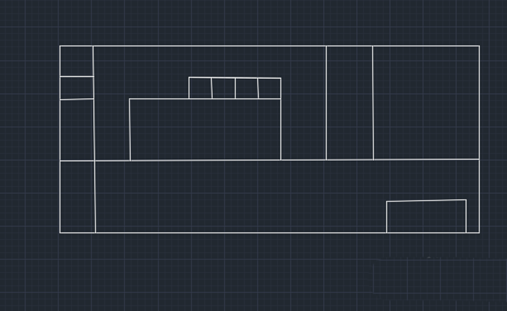cad怎么畫廠房的線條平面圖?