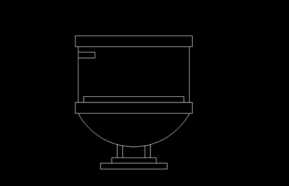 CAD怎么畫(huà)馬桶