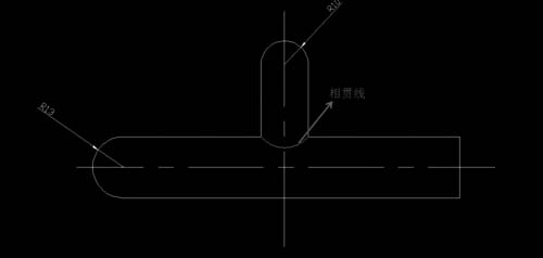 CAD如何畫(huà)相貫線