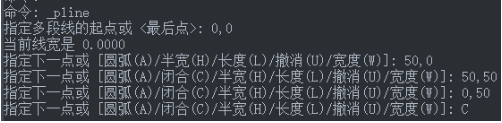 CAD多線段命令怎么用