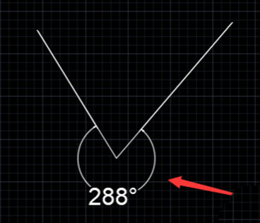 CAD如何標(biāo)注鈍角度數(shù)？