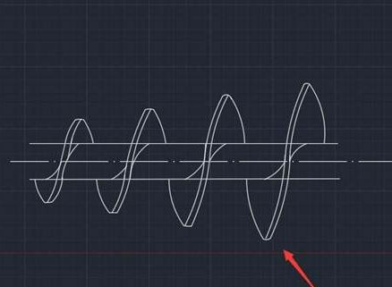 CAD螺桿圖怎么繪制？