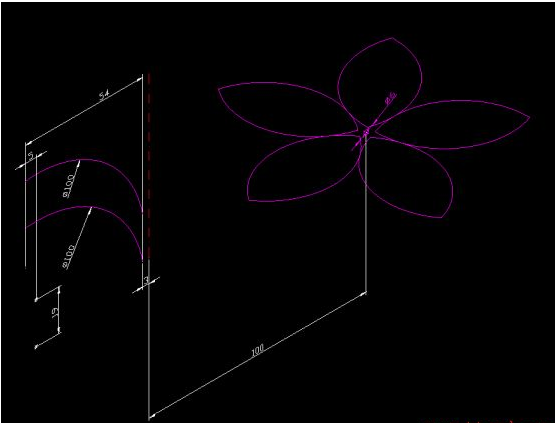 CAD如何設(shè)計花？